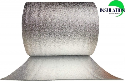 RADIANT BARRIER 24" X 25ft roll 50sqft Reflective Foam Core Insulation