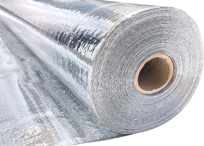 SmartFOIL- 4ft x 125ft Industrial Grade Radiant Barrier 500 sq. ft roll - Attic Foil, House Wrap, Reflective Insulation - Perforated, Breathable - Engineered FOIL (Blocks 95% of Radiant Heat)