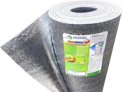 SmartSHIELD -10mm Reflective Insulation roll, Foam Core Radiant Barrier, Thermal Insulation Shield - Engineered Foil