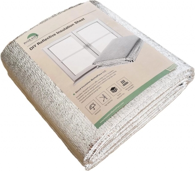INSULATION MARKETPLACE - DIY Reflective Insulation Sheet, Window Insulation Kit, Foam Core Garage Door Insulation, Thermal Insulation Shield, RV Window Insulation