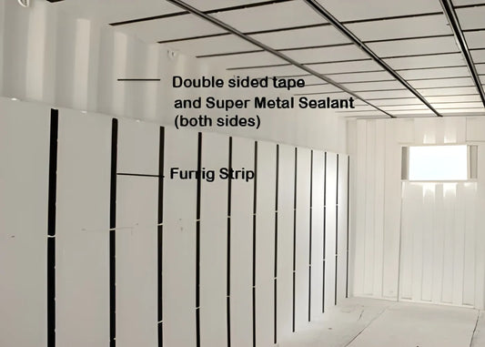 INSTALL GUIDES: Shipping Container Insulation