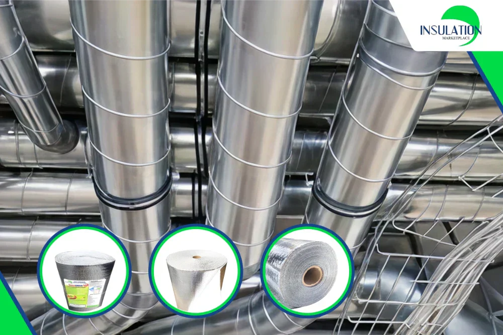 Insulation Wrap for Ductwork