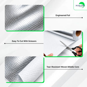 SmartFOIL - Radiant Barrier - Solid White / Foil
