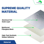 INSULATION MARKETPLACE - Heavy Duty Reflective Foil Tape - Multi Purposes, Perfect for HVAC, Sealing & Patching Reflective Insulation and Hot & Cold Air Ducts- 2 inch x 30.6 Yard - Aluminum Fiberglass material
