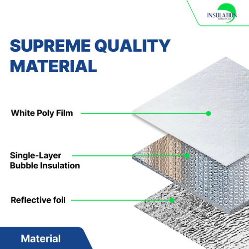 SmartBUBBLE - Reflective SingleBubble Insulation - White