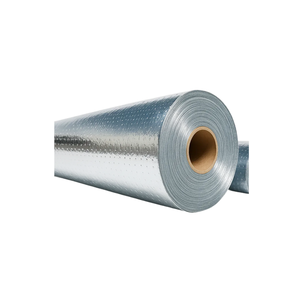 Heavy Duty Radiant Barrier Insulation - 500 Sq Ft Aluminum Foil Roll, 4' X 125' Perforated