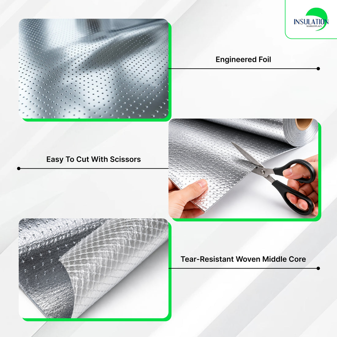 SmartFOIL - Perforated Radiant Barrier, Heat Barrier