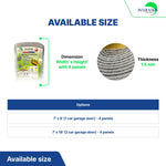 SmartGARAGE - Reflective Garage Door Insulation Kit - R-8 size