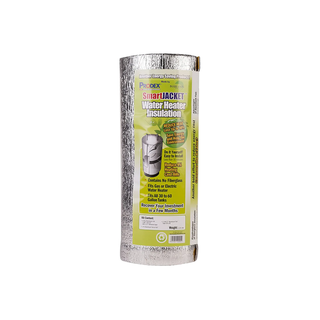 SmartJACKET- WATER HEATER INSULATION BLANKET R-7.1 thumbnail

