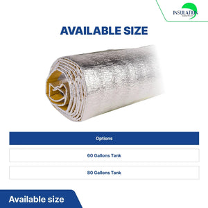 SmartJACKET- WATER HEATER INSULATION BLANKET R-7.1 size
