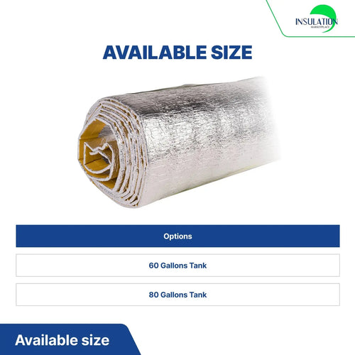 SmartJACKET- WATER HEATER INSULATION BLANKET R-7.1 size
