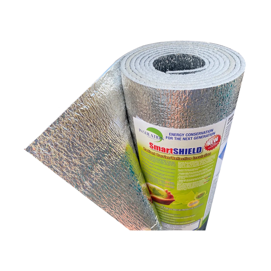 SmartSHIELD - 3mm Reflective Insulation roll, Foam Core Radiant Barrier, Commercial Grade - Engineered Foil on both side Thumbnail