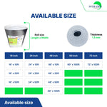 SmartSHIELD - 3mm Reflective Insulation roll, Foam Core Radiant Barrier, Commercial Grade - Engineered Foil on both side size

