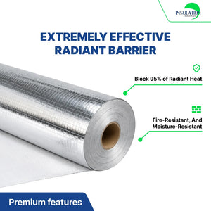 SmartFOIL - Radiant Barrier - Solid White / Foil
