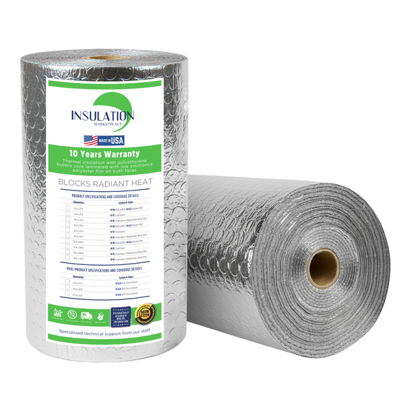 SmartBUBBLE - Double Bubble Reflective Insulation - 
Reflective / Reflective