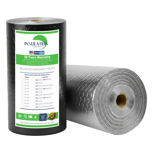 SmartBUBBLE - Reflective Double Bubble Insulation - Black