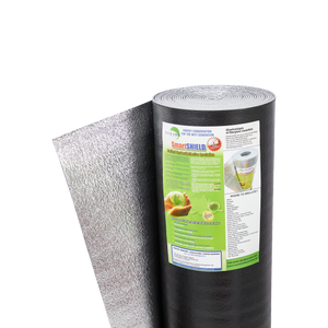 SmartSHIELD - 1/4 Inch Reflective Foam Insulation Roll - Black / Foil