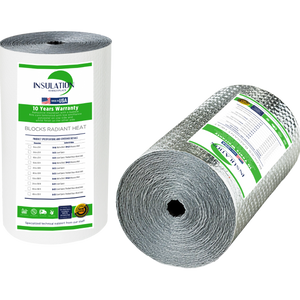 SmartBUBBLE - Reflective Double Bubble Insulation - White / Foil
