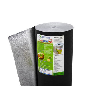 SmartSHIELD - 3mm Reflective Foam Insulation Roll - Black / Foil