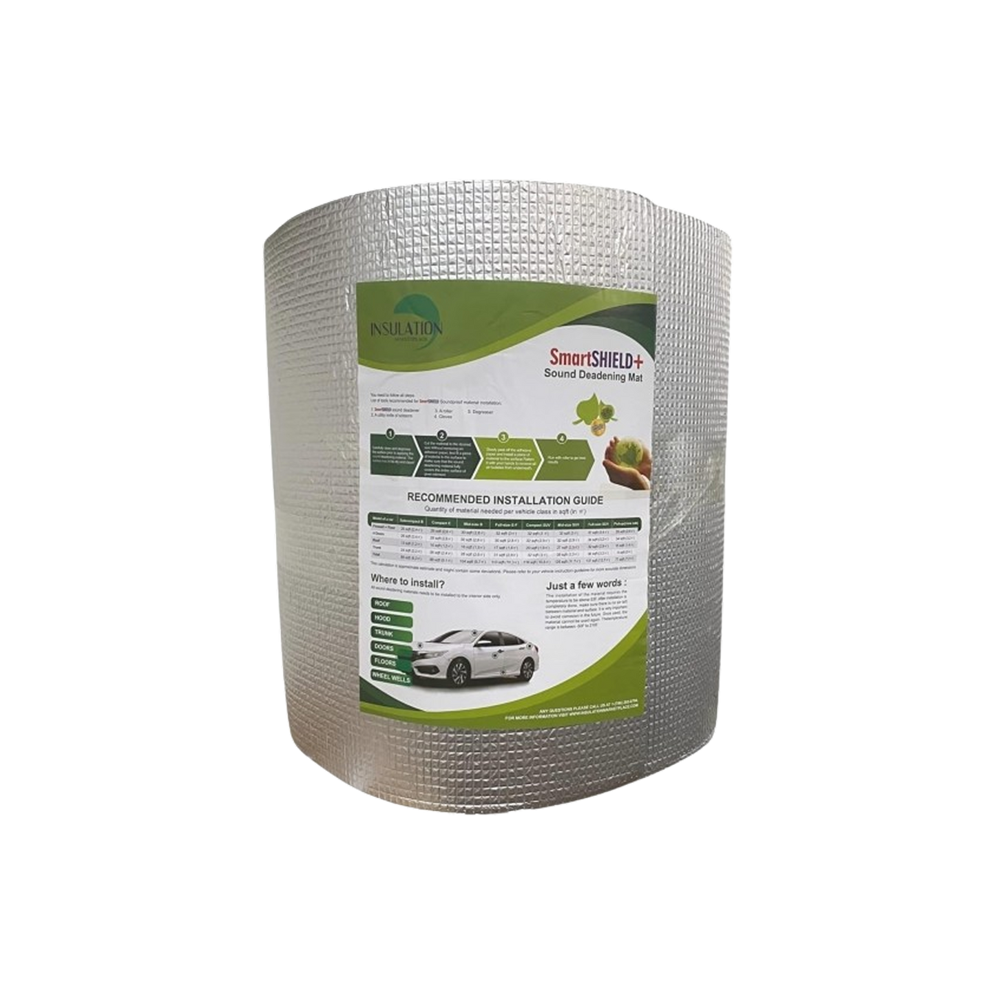 SmartSHIELD Plus - XPE Foam + Glue - Thickness: 5mm
