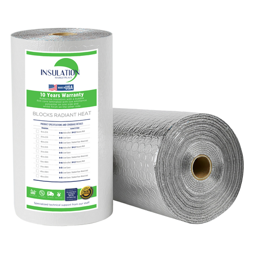 SmartBUBBLE - Double Bubble Reflective Insulation - 
White