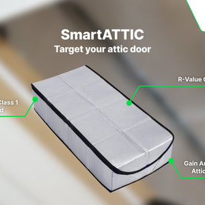 SmartATTIC - Attic Access Door Insulation Tent Kit R-15