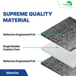 DIY Reflective Insulation Sheet - Bubble Core
