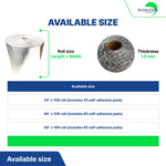DIY Reflective Insulation Sheet - Bubble Core
