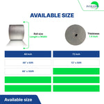 SmartSHIELD - 1/4 Inch Reflective Foam Insulation Roll - Black / Foil